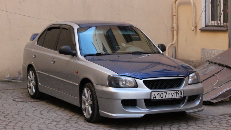 Hyundai Accent 2008 обвес