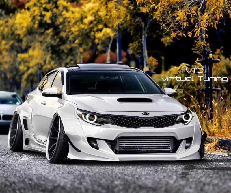 Kia k5 stance