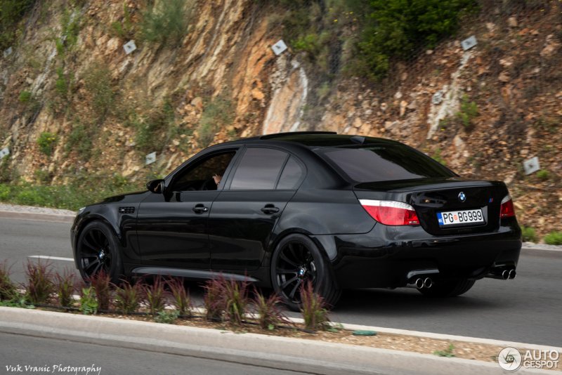 BMW 5 e60 Black Edition