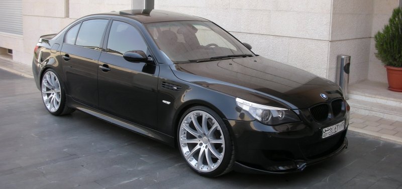 BMW e60 тонированная