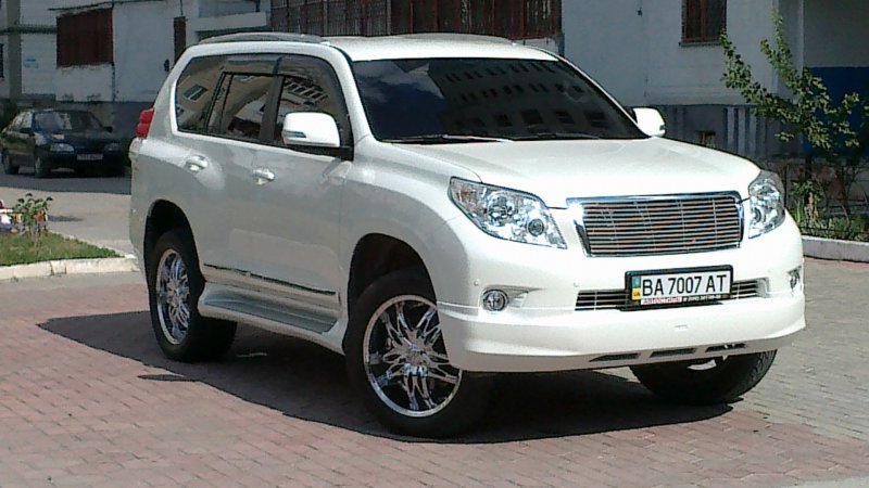 Обвес на Land Cruiser Prado 150