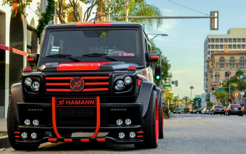 Mercedes Benz g55 Hamann