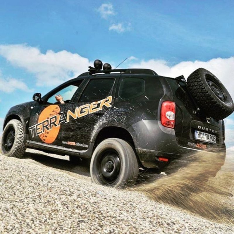 Renault Duster оффроад