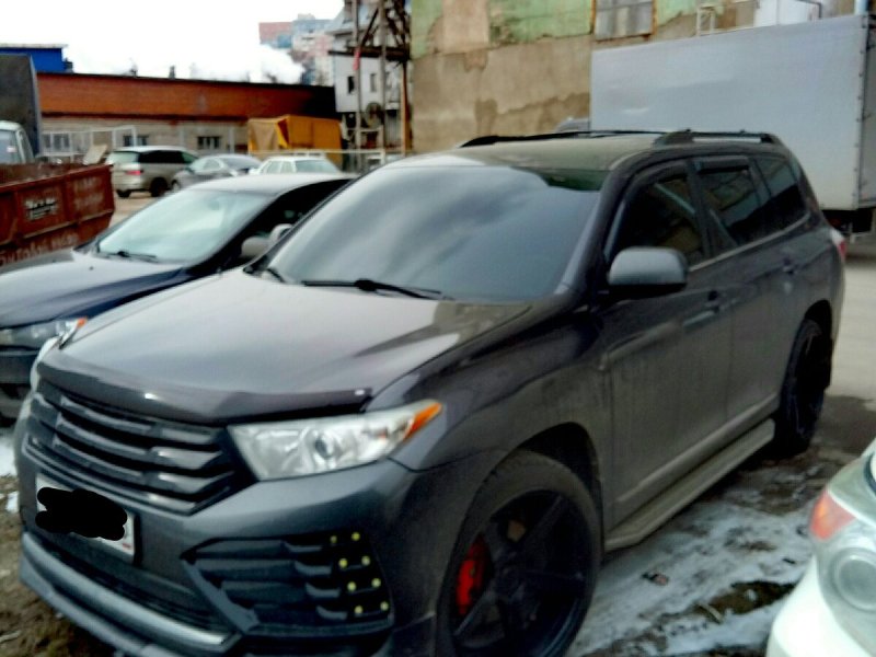 Toyota Highlander 2012 обвес