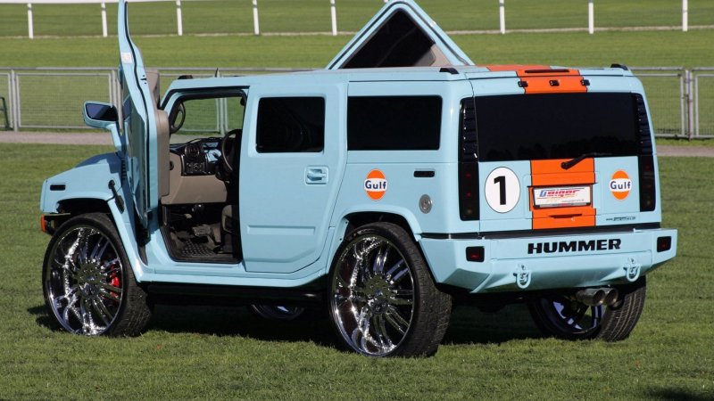 Hummer h2 ламбо двери