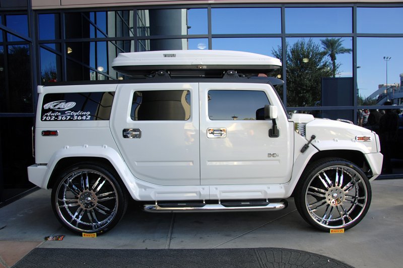 Hummer h2 White