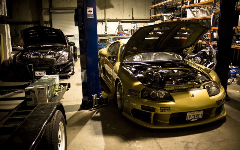 Toyota Supra Garage 54