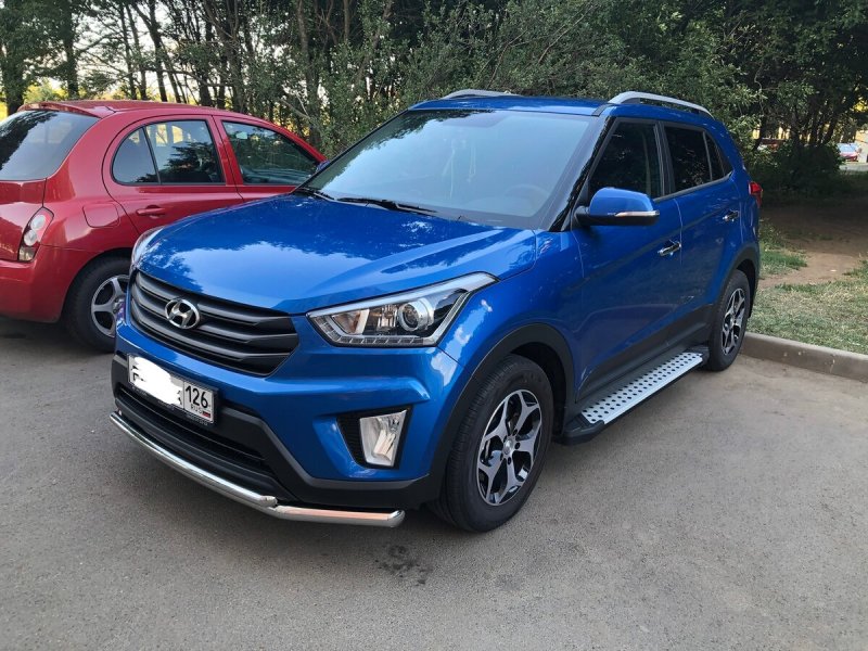 Hyundai Creta 2019 синяя