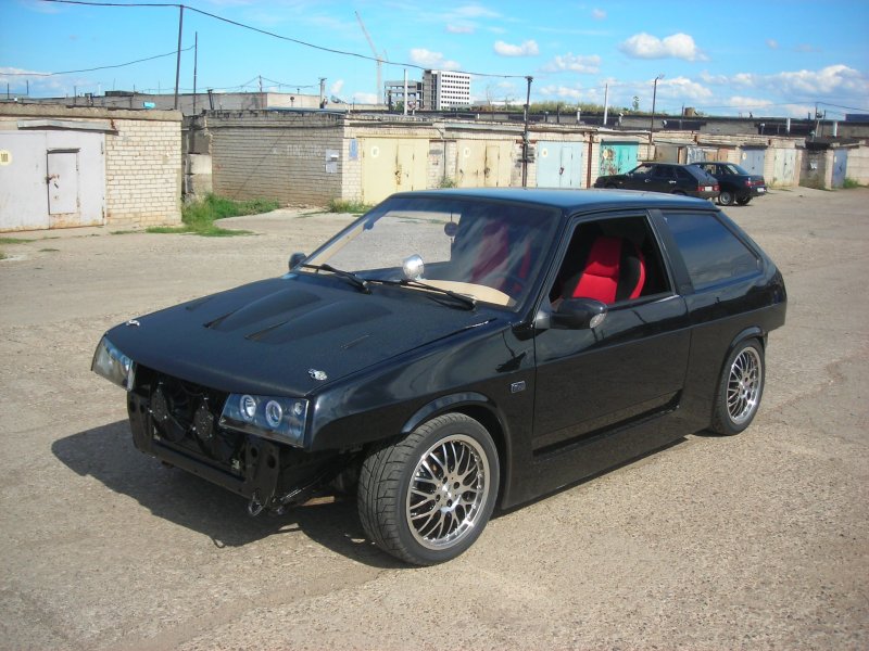 Лада 2108 черная