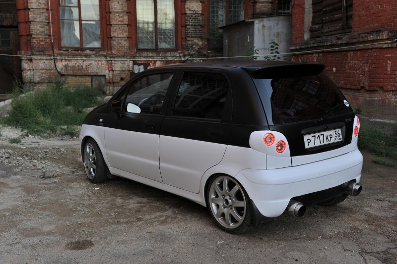 Тюнингованные Daewoo Matiz