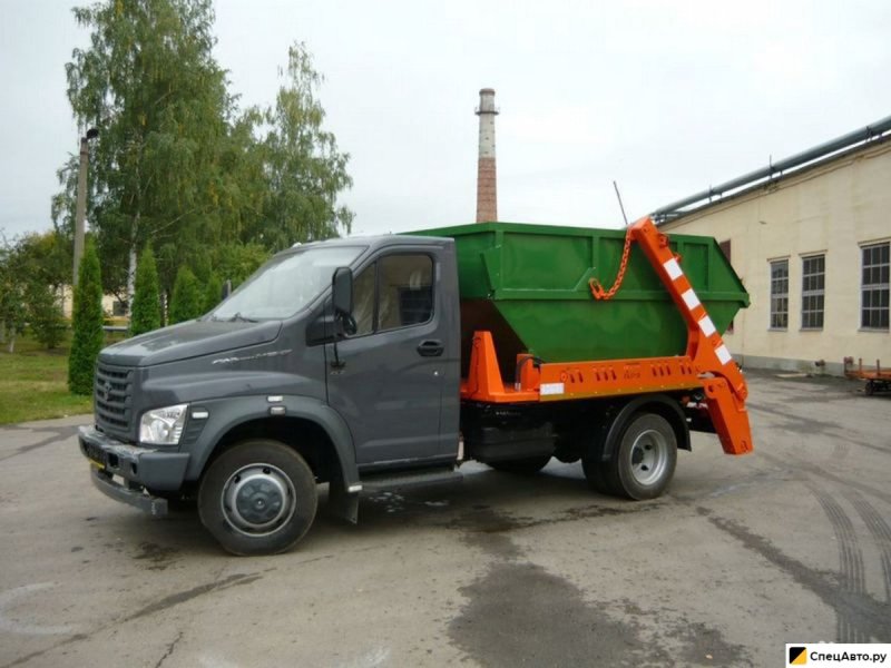 МК-1412-13 на шасси ГАЗ-с41r13 мусоровоз