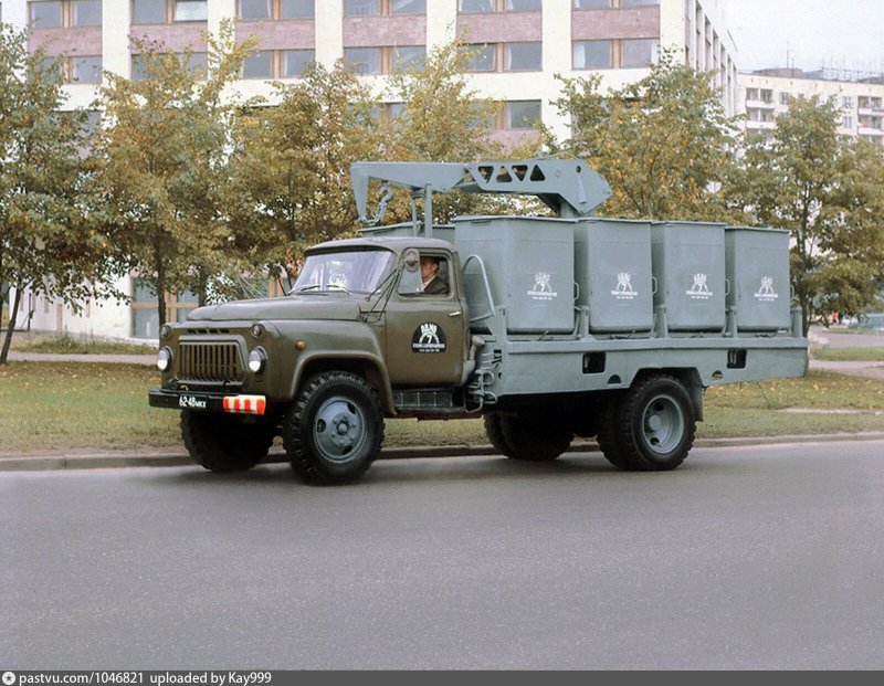 ГАЗ 53 м30 мусоровоз