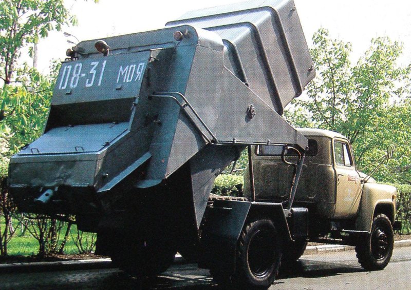 ГАЗ 53м мусоровоз