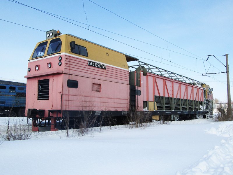 ПСС-2п снегоуборочный поезд