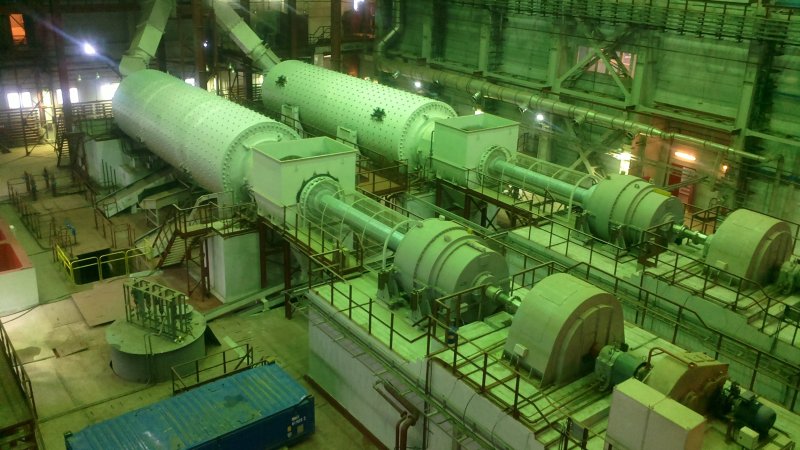Трубная шаровая мельница 3.2х15