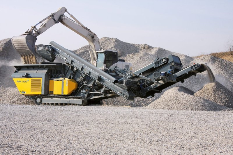 Роторная дробилка Rubble Master RM 100