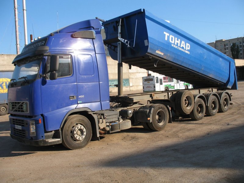Вольво грузовик Тонар