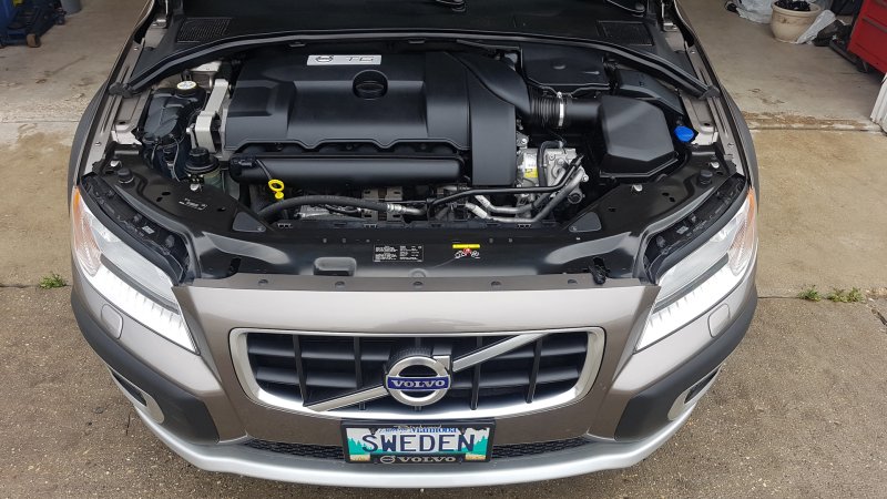 Volvo xc70 под капотом