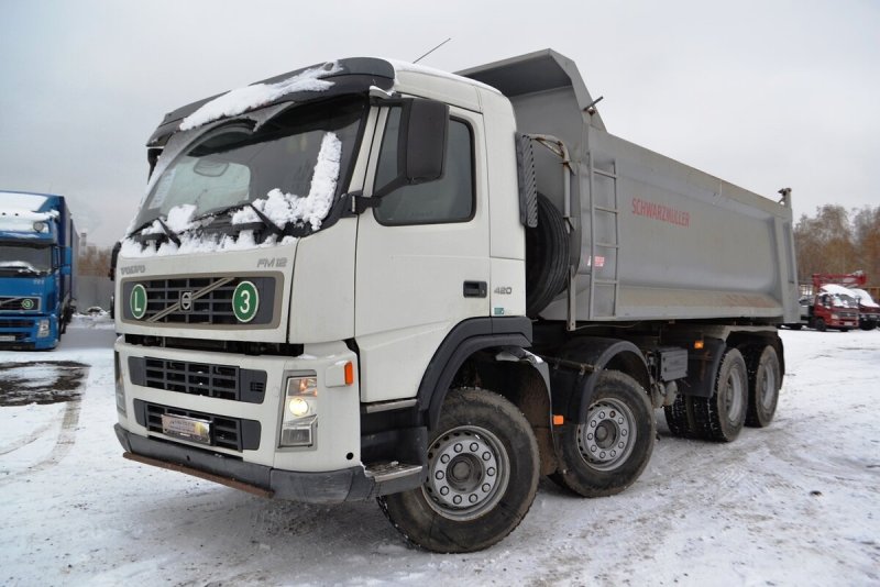 Volvo fm 8х4 самосвал