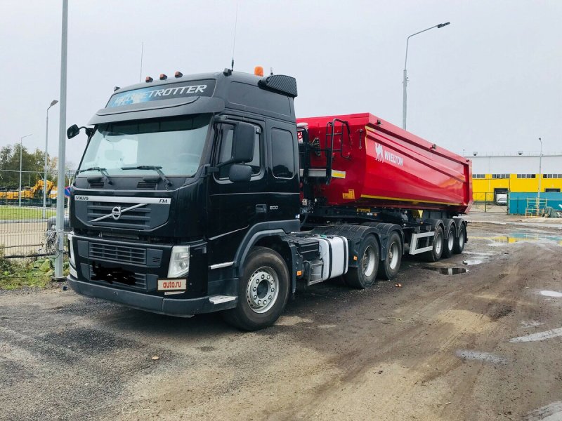 Volvo fm 4х2 сцепка