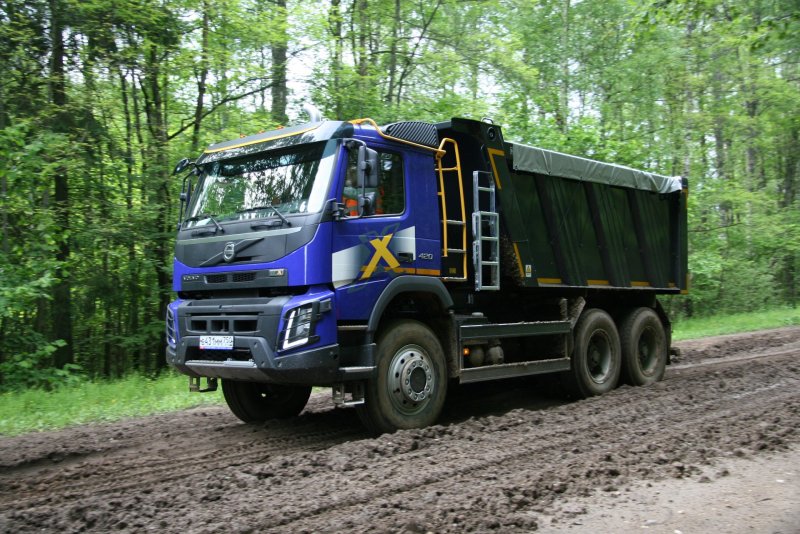 Volvo FMX 6x6 самосвал