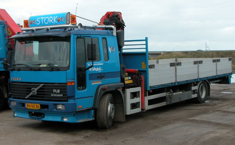 Volvo fl6 манипулятор