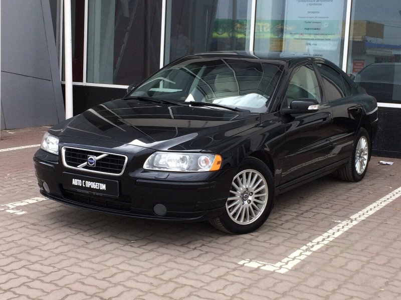 Volvo s60 2007 черная