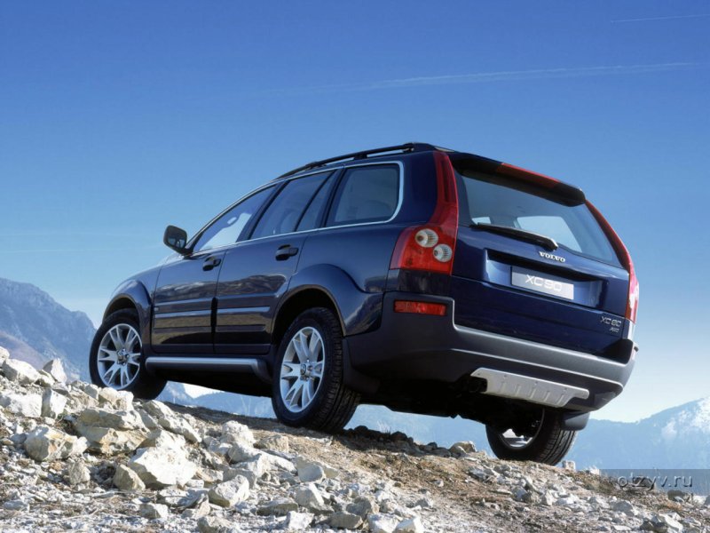 Volvo xc90 2008 сзади