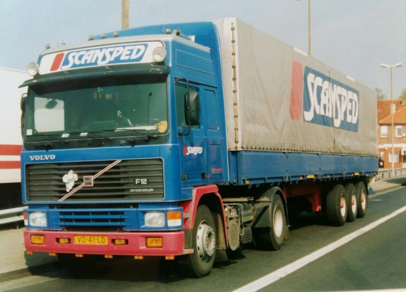 Volvo f12 тягач