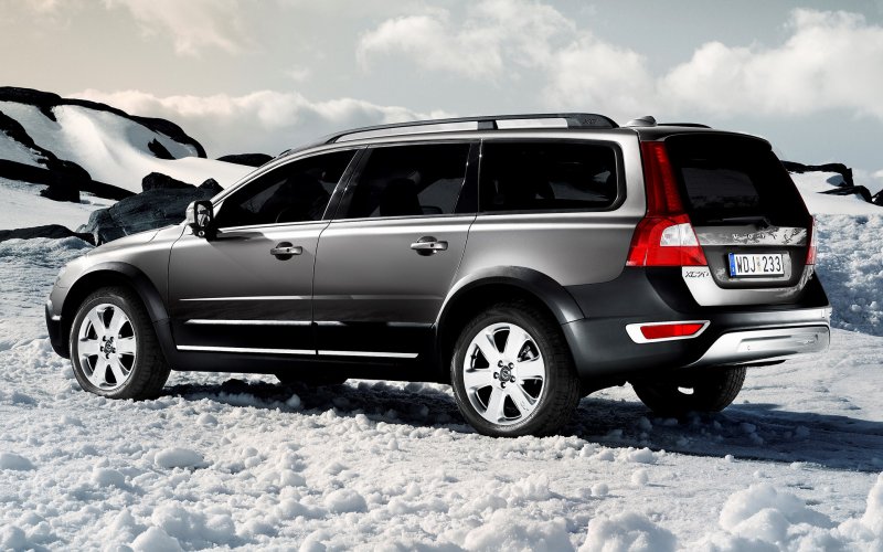 Volvo xc70 2007-2016 черный