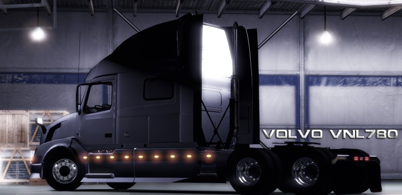 Volvo VNL 780 салон