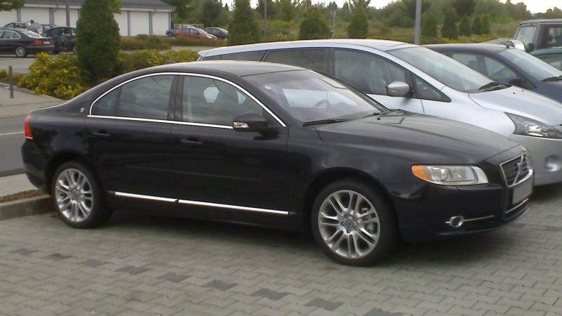 Volvo s80 2007 черная