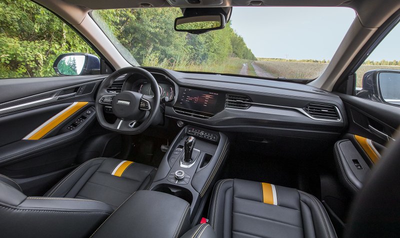 Haval f7x салон