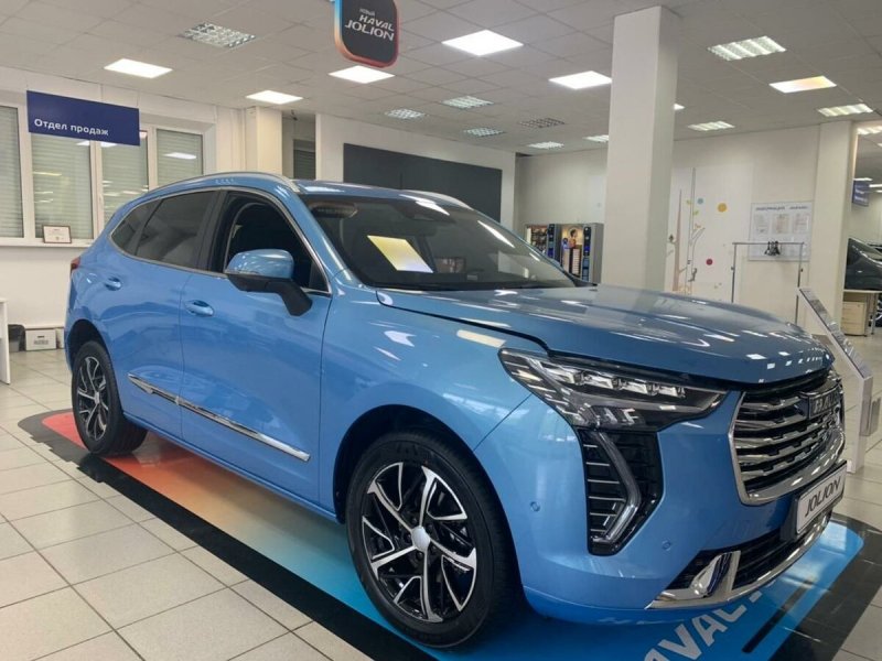 Haval Jolion 2022 голубой