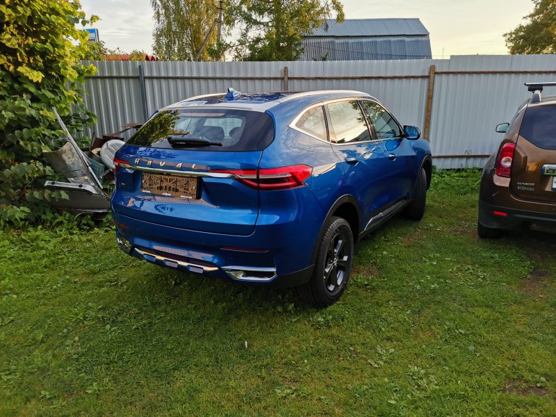 Хавал ф7 синий