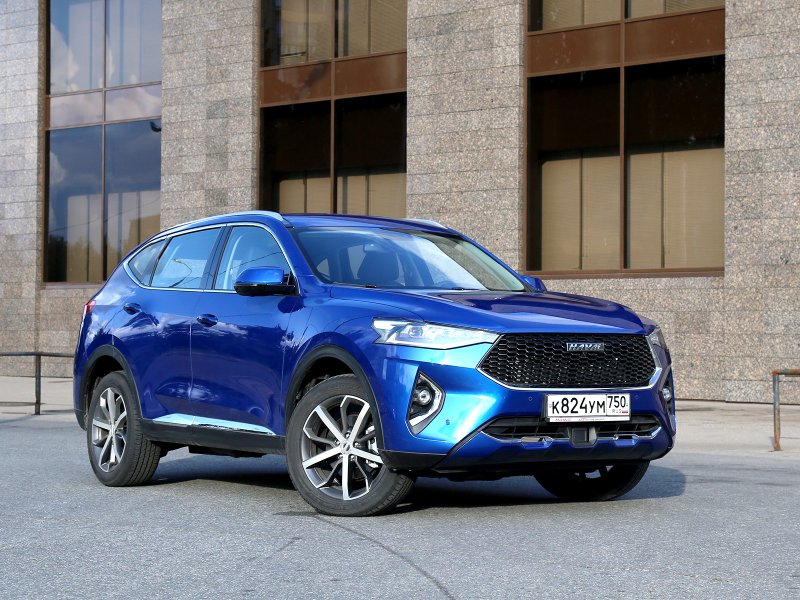 Haval f7x синий