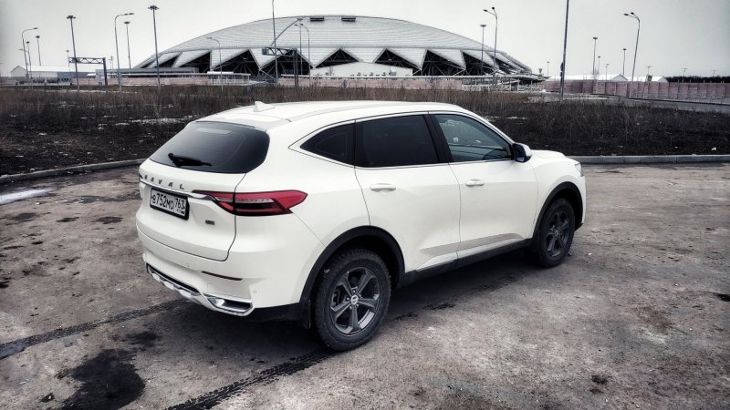 Хавал ф7 белый тонированный