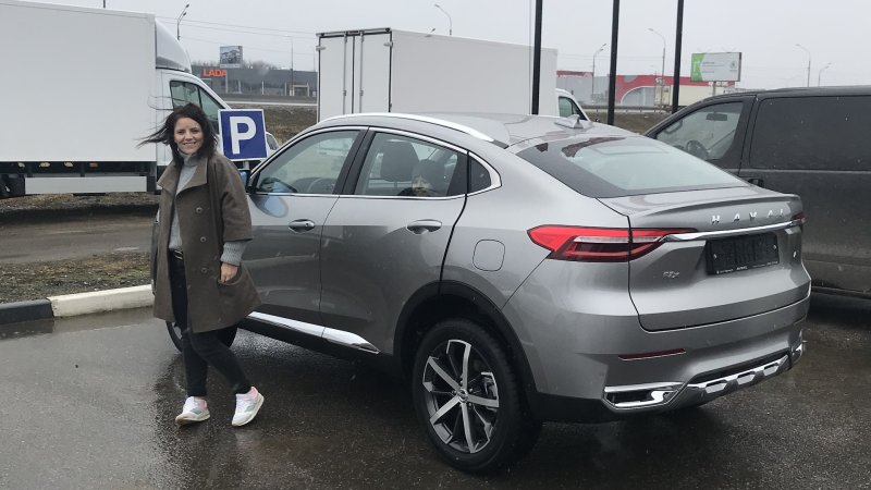 Haval f7x мокрый асфальт