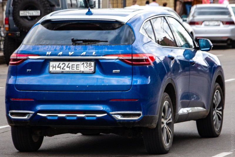 Haval f7x зад