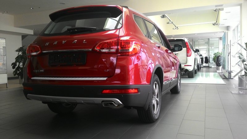 Haval h6 красный