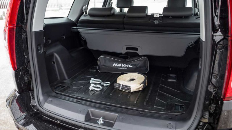 Габариты багажника Haval h5