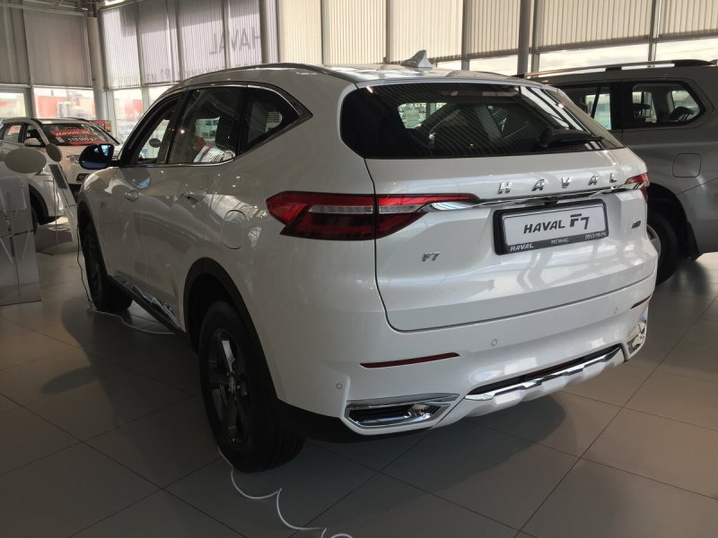 Haval f7 белый