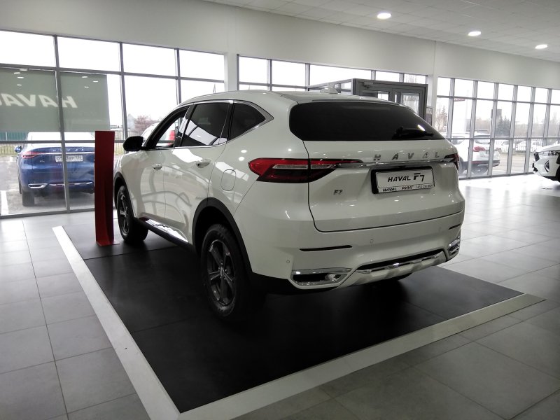 Haval f7x серебро