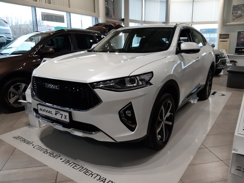 Haval f7x белый