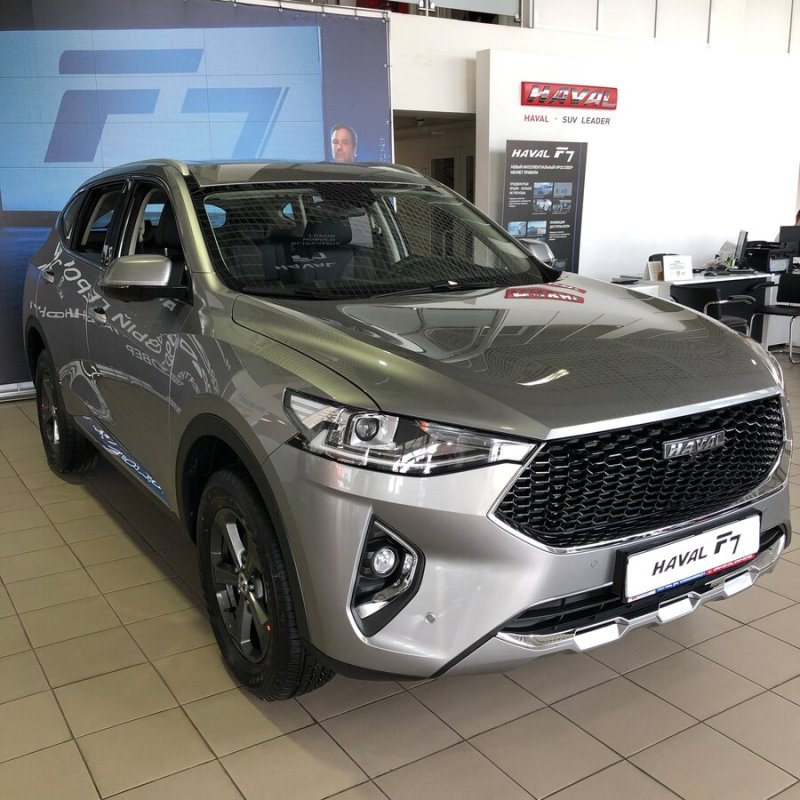 Haval f7 серый 2019