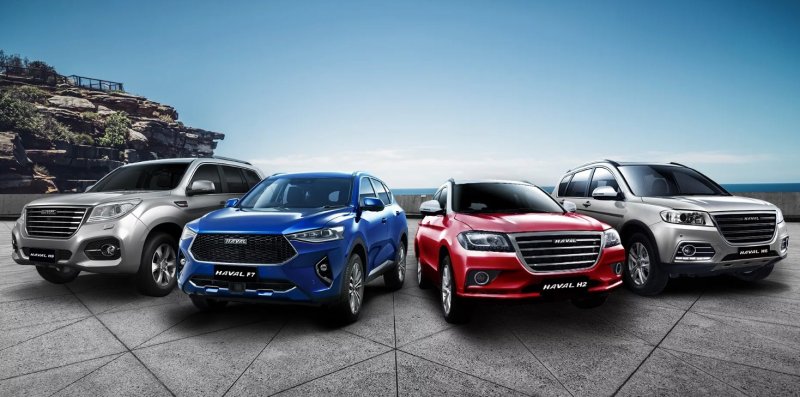 Haval Модельный ряд 2022