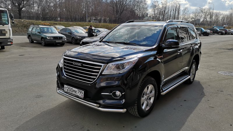 Черная решетка Haval h9