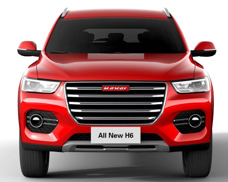 Haval h6 красный