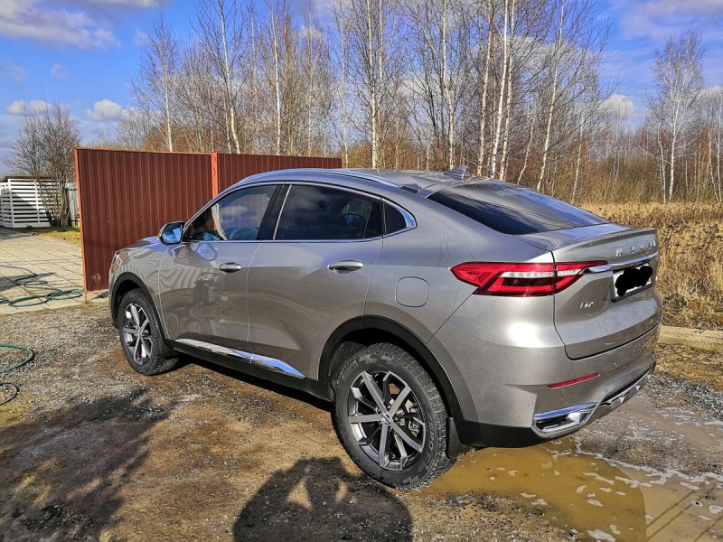 Haval f7x серый