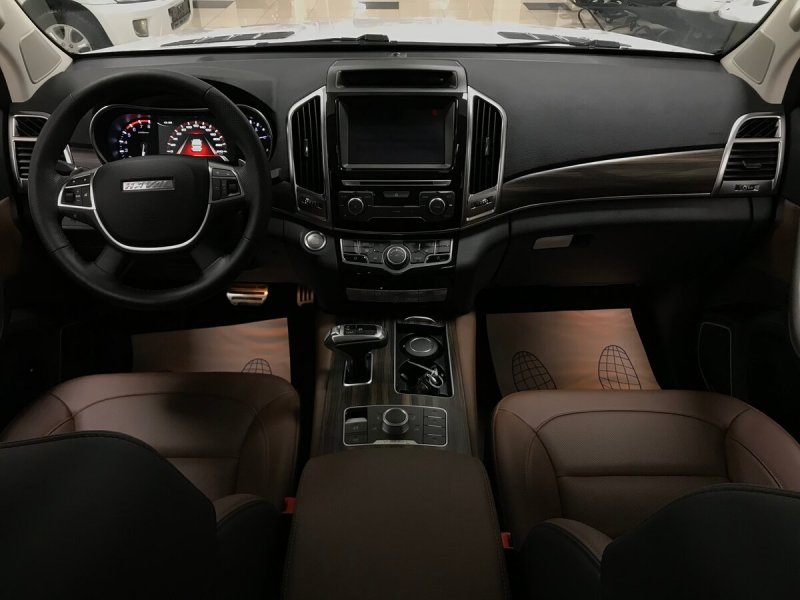 Haval h9 белый салон
